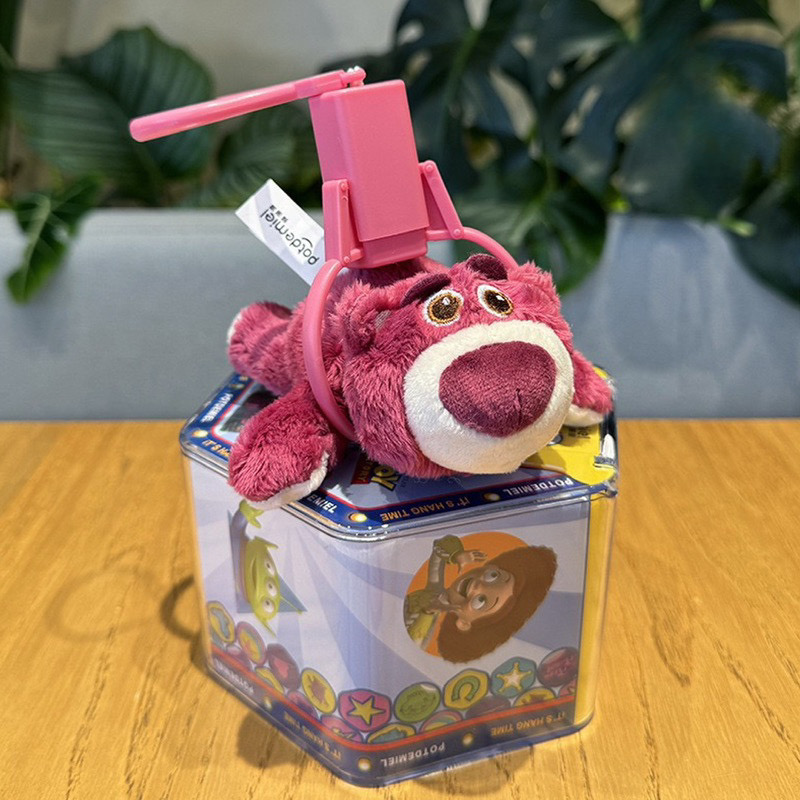พวงกุญแจ ลิขสิทธิ์แท้ ได้ 1 ตัว | Disney - Toy Story - It’s Hang Time Plush Clip Keychain Series by Potdemiel