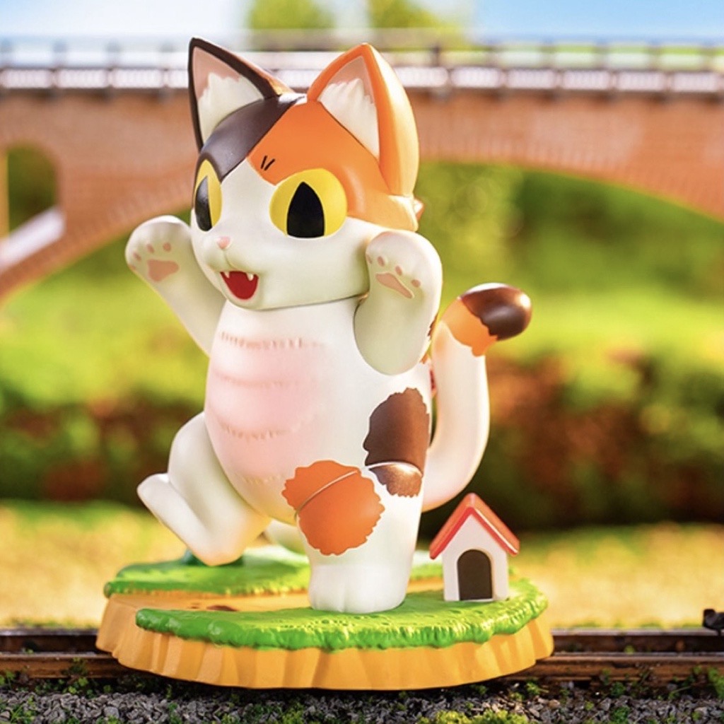 Blind Box ชุดน้องแมวก็อตซิลล่า ได้1ตัว - Kaiju Negora Godzilla Cat by Pop Mart (Set of 12 + 1secret)