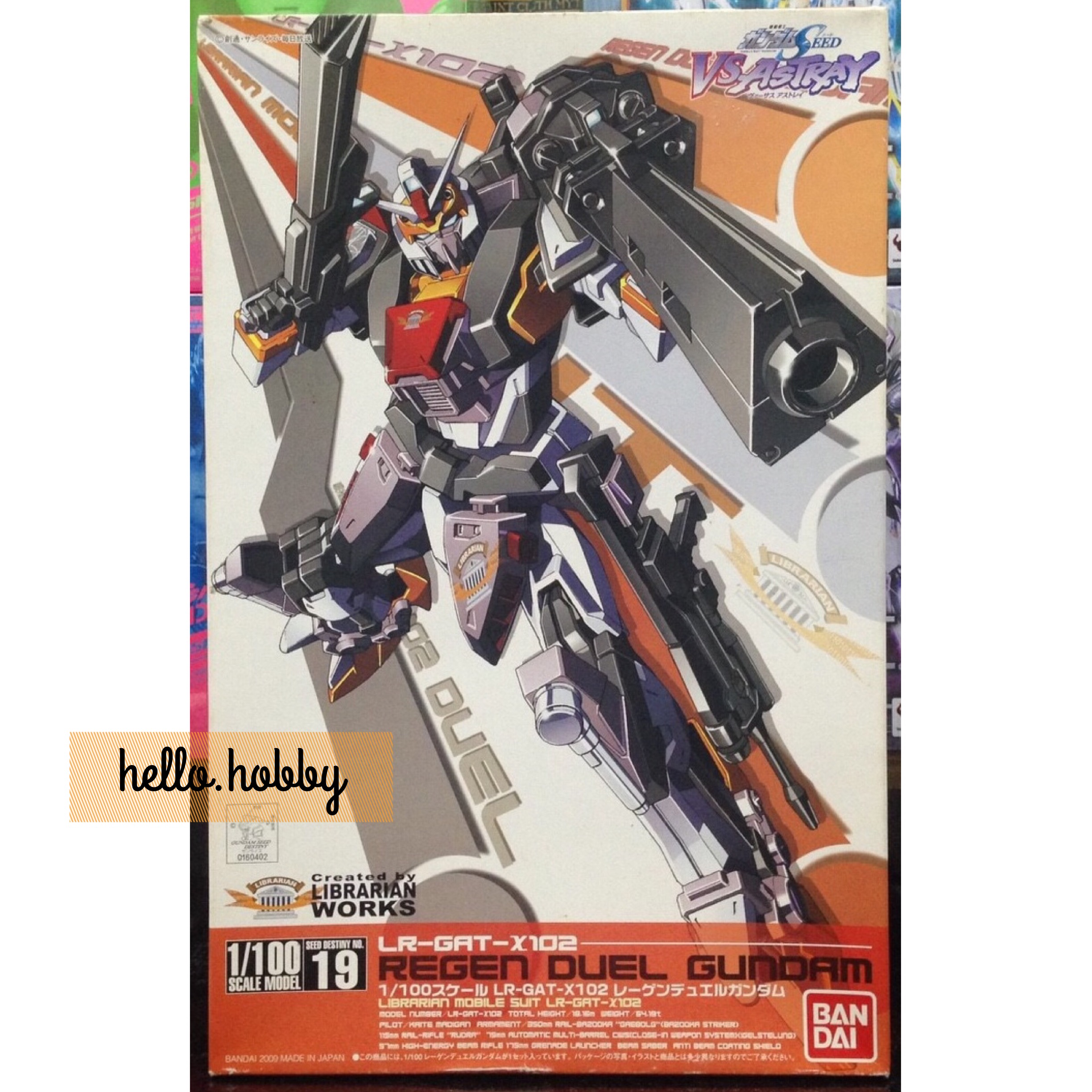 1/100 LR-GAT-X102 Regen Duel Gundam by Bandai