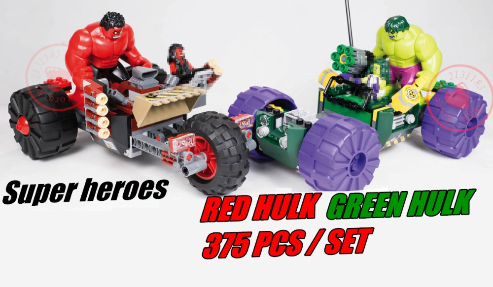 Decool 7125 Hulk vs. Red Hulk 378pcs