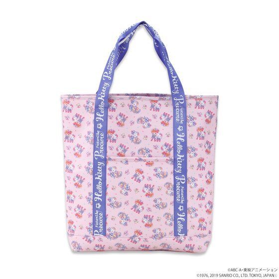 PRE-ORDER : Futari wa Pretty Cure Hello Kitty Full Pattern Tote Bag