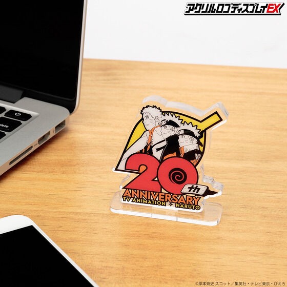 PRE-ORDER : Acrylic Logo Display EX Naruto 20th Logo