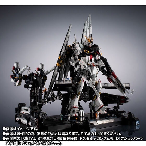 PRE-ORDER : METAL STRUCTURE Kaitaishouki RX-93 NU Gundam Option Parts Armament Enhancement Plans