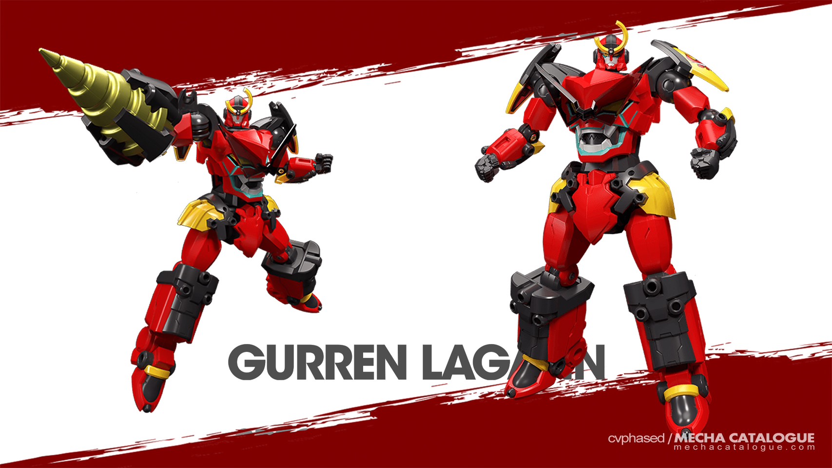 THE GATTAI Infinite Combining Gurren Dan Lagann by Good Smile Company
