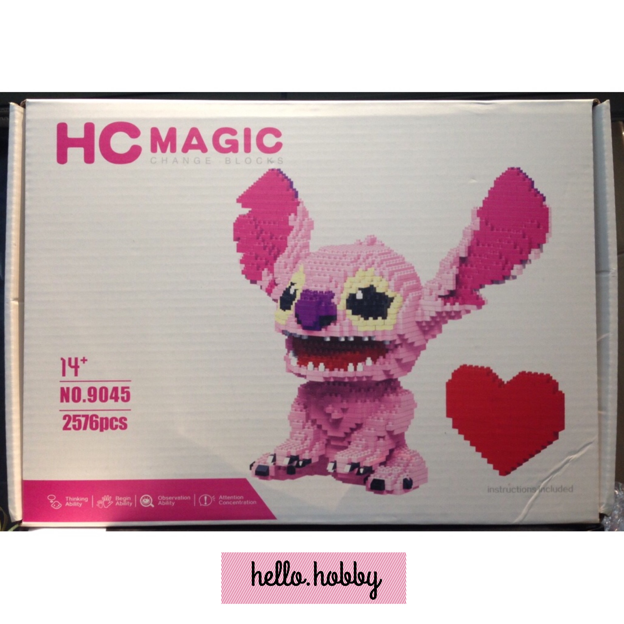 HC Magic 9045 Lilo & Stitch Angel 2576pcs