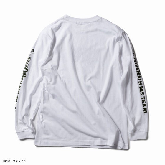PRE-ORDER : STRICT-G "Mobile Suit Gundam 08th MS Platoon" Long Sleeve T-shirt 08MS Logo CAMO