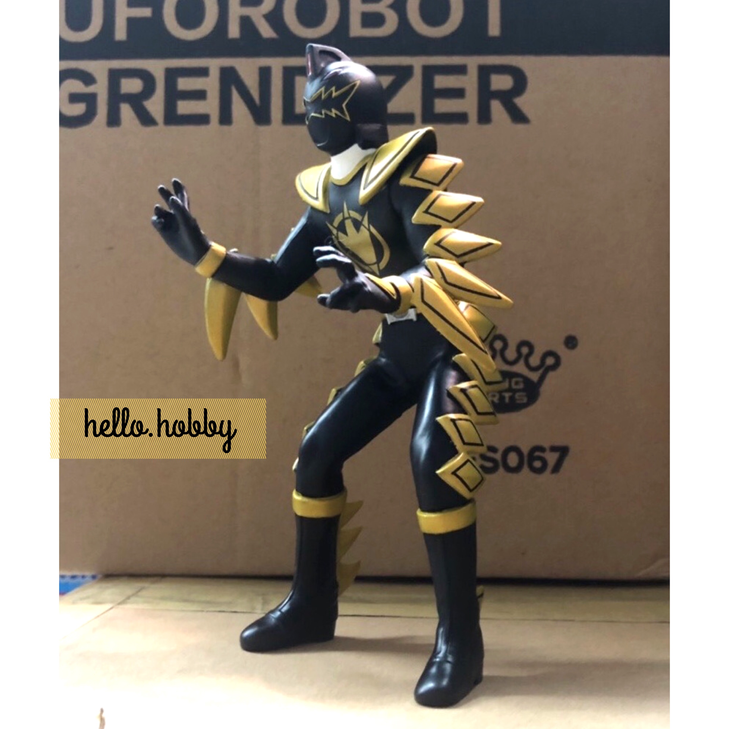 Bakuryuu Sentai Abaranger - Sentai Hero Series EX Abare Black AbareMode by Bandai (no tag)