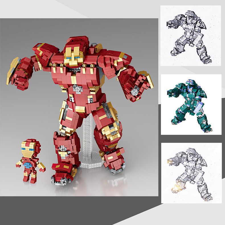 LOZ 9045 Iron Man 2750pcs
