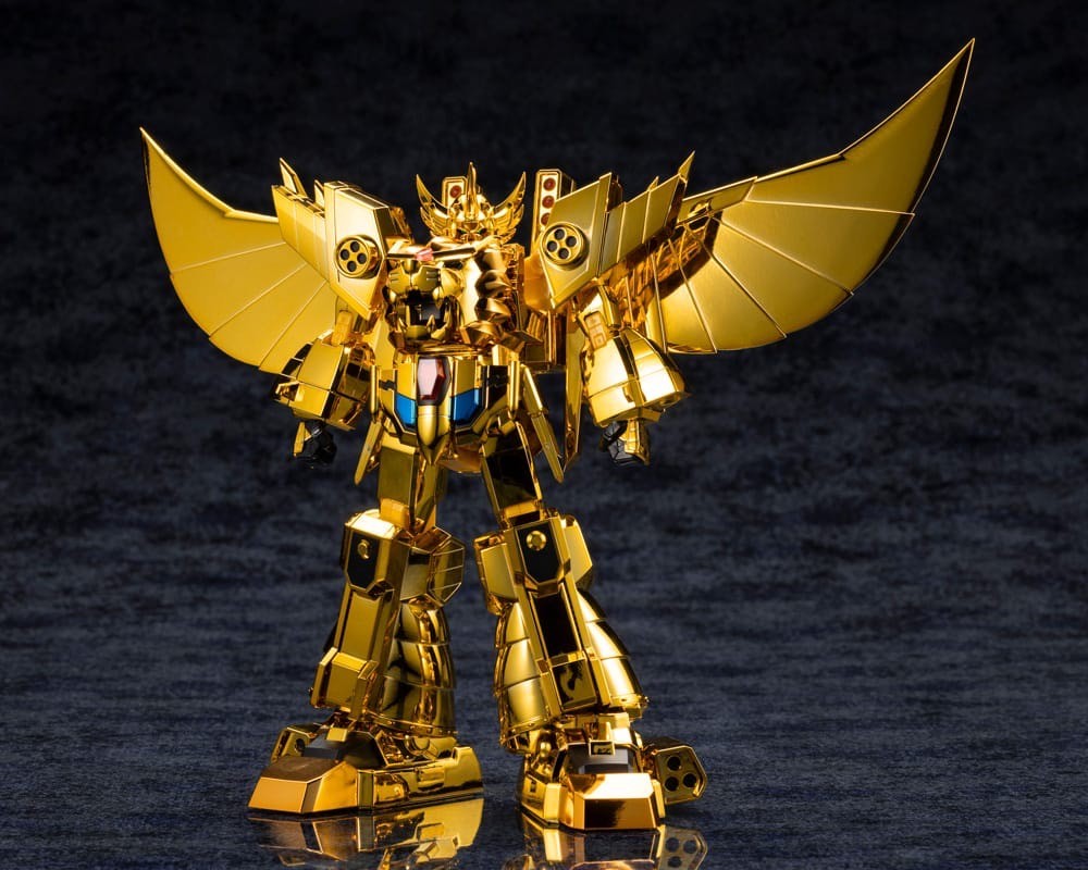 Pre-order : *Kotobukiya Shop Limited* Great Goldran Gold Plated Ver. Plastic Model Kit by Kotobukiya