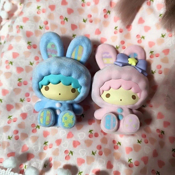 Sanrio Characters Rabbit Flocking Series by Miniso (Set of 6)