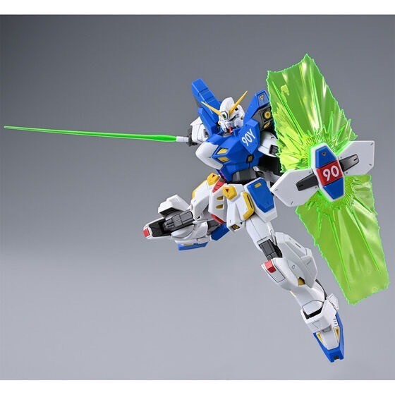 PRE-ORDER : MG 1/100 F90ⅢY CLUSTER GUNDAM Plastic Model