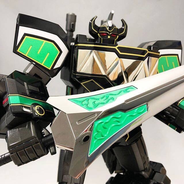 Soul Of Chogokin GX-72B MEGAZORD (BLACK VERSION) by Premium Bandai (มีกล่องน้ำตาล) (Lot.Jp)