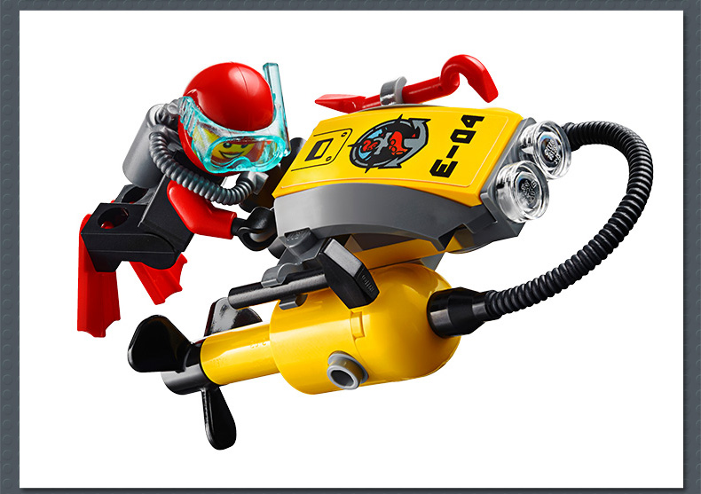 Lepin 02012 Deep Sea Exploration Vessel 774pcs