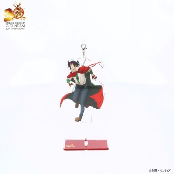 PRE-ORDER : Mobile Fighter G Gundam 30th Anniversary Illustration Swinging Acrylic Stand Character (9 types)