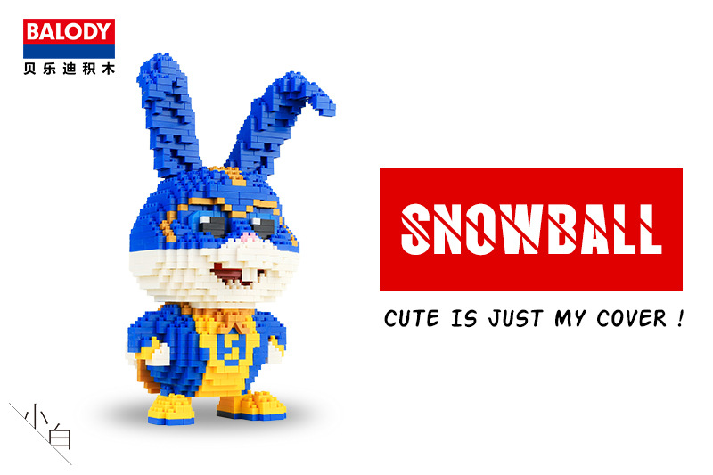 Balody 16127 Snowball 1179pcs