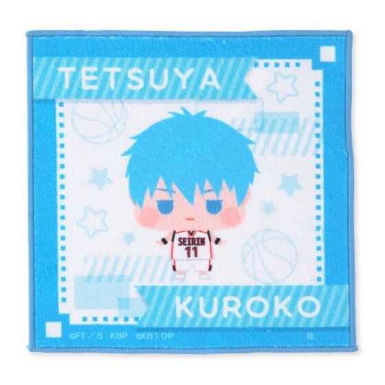 PRE-ORDER : Kuroko's Basketball Chii Chara Series Mini Handkerchief