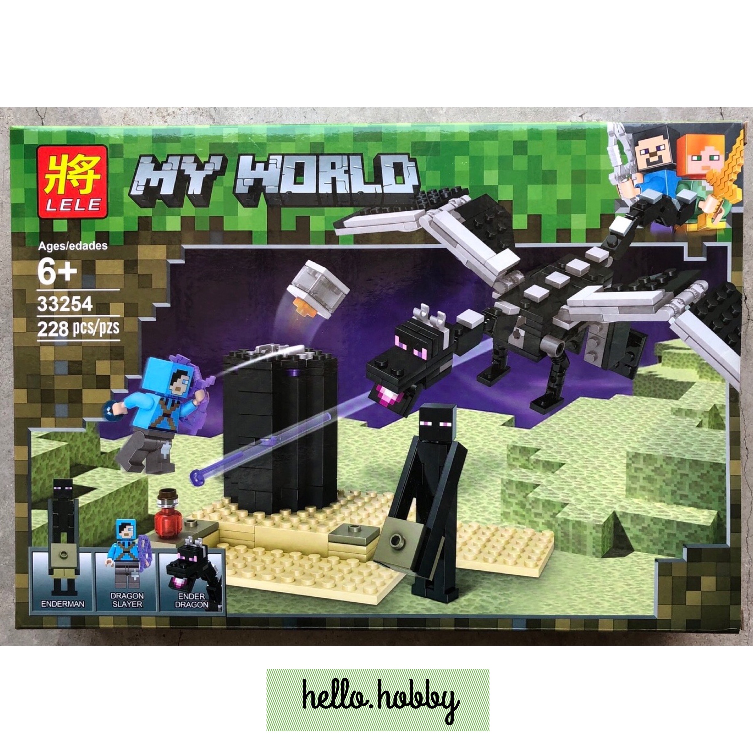 Lele 33254 Minecraft 228pcs