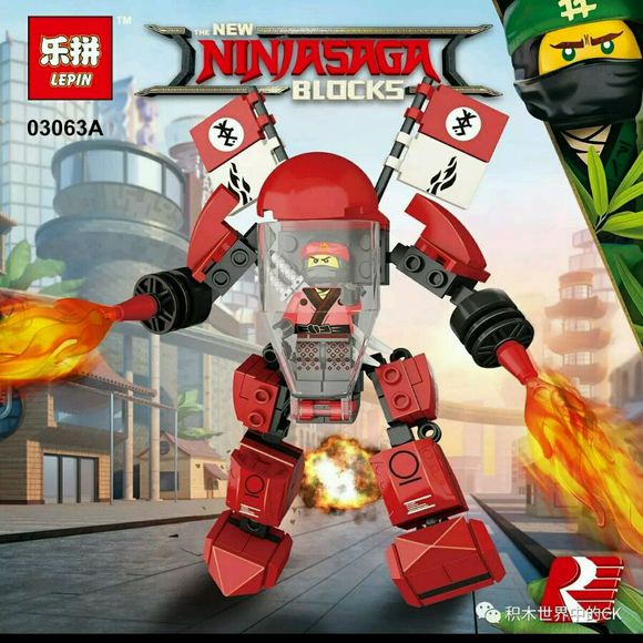 Lepin 03063 A-D Ninjago