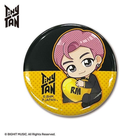 PRE-ORDER : TinyTAN Butter ver. Gyugyutto Trading Can Badge