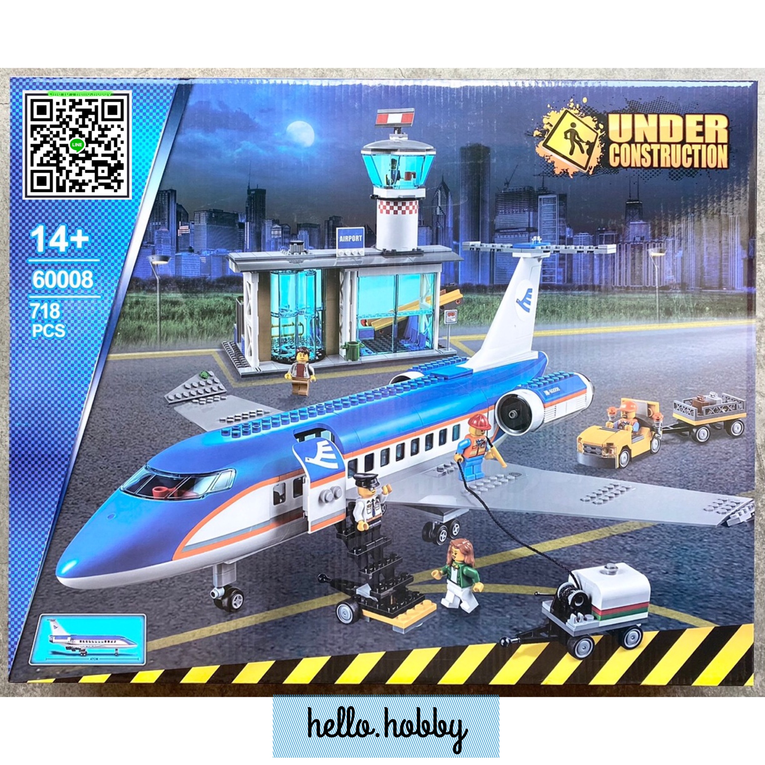 60008 Airport Passenger Terminal 718pcs