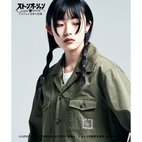 PRE-ORDER : JoJo's Bizarre Adventure: Stone Ocean [glamb] E・Costello shirt