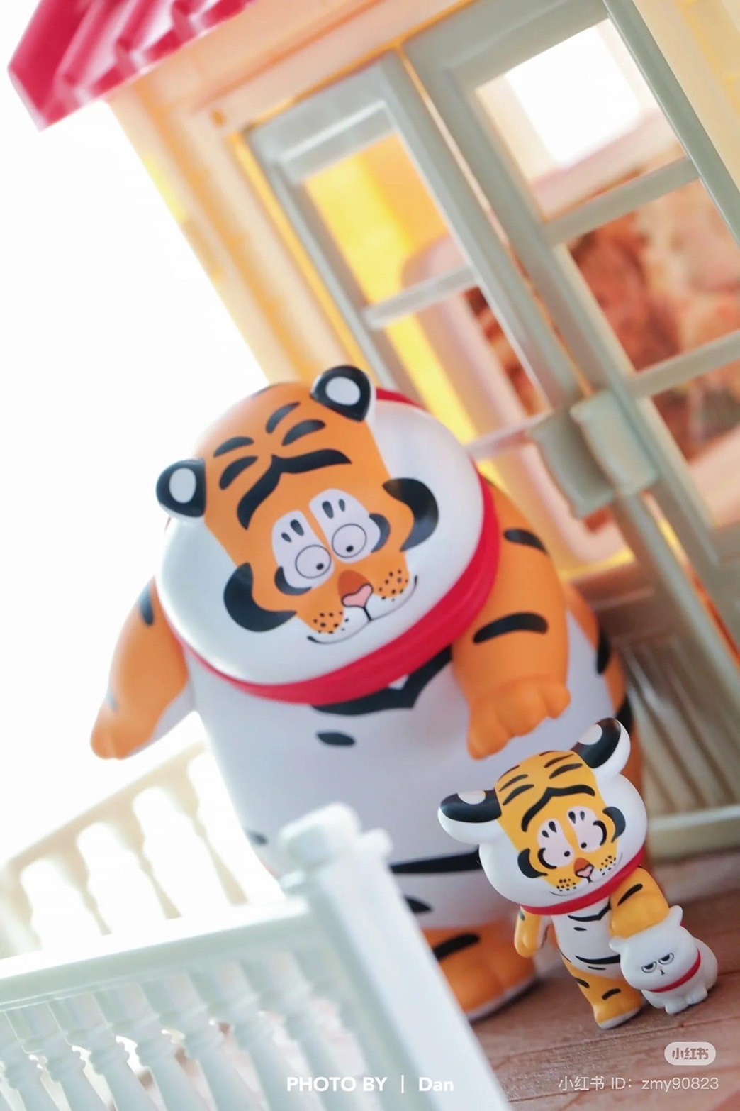 โมเดลได้ 1 ตัว | Panghu I,m Not Fat Tiger - Father & Stubborn Son Series by Funism