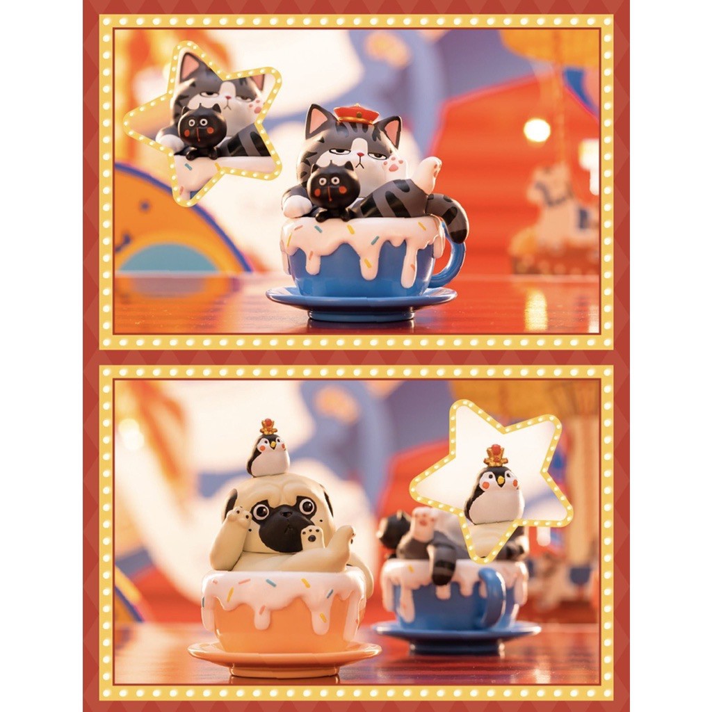 Wuhuang & Bazhahei Circus Series by 52Toys (Set of 8+2secret)