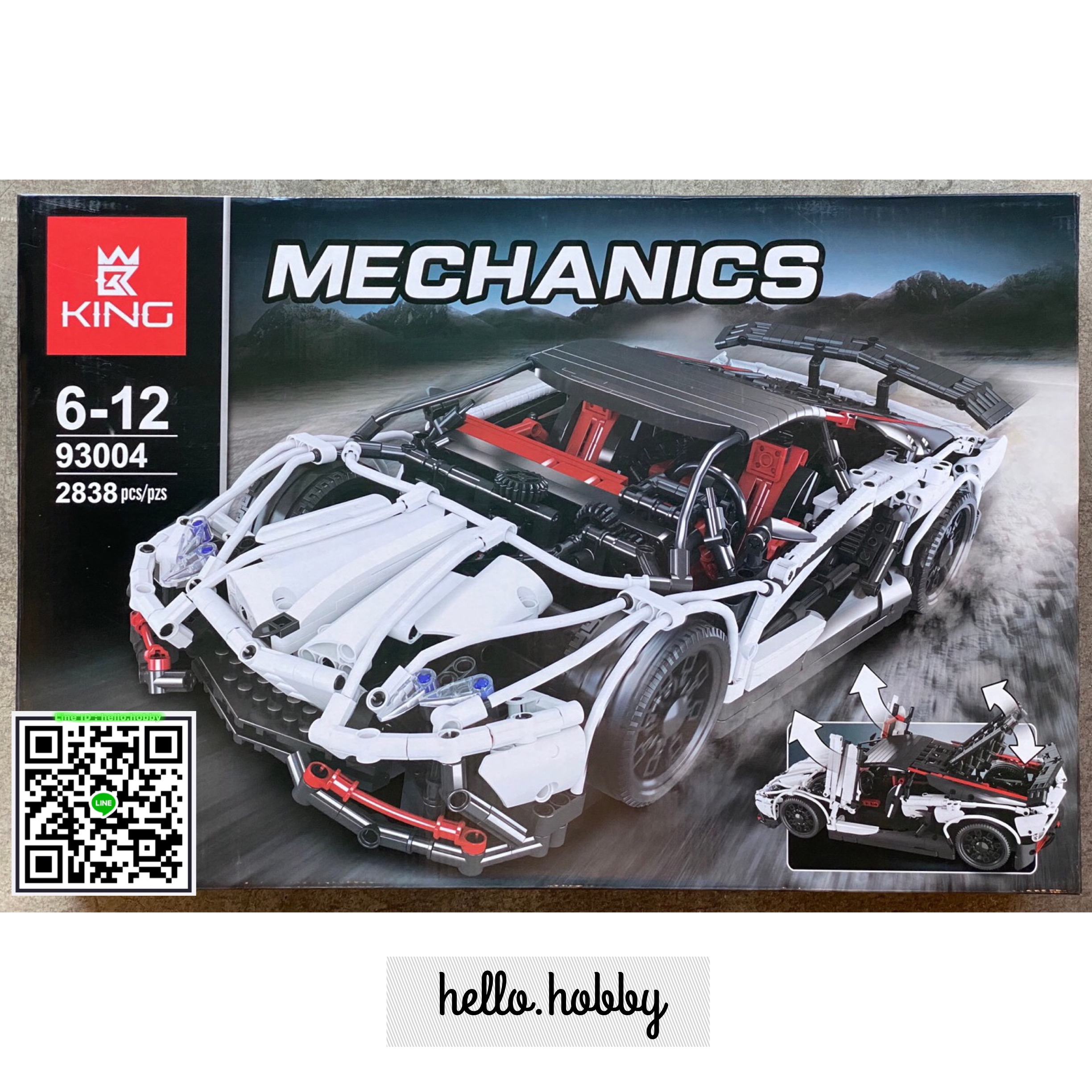 King 93004 Lamborghini Aventador LP 720-4 Pirelli Edition 2838pcs