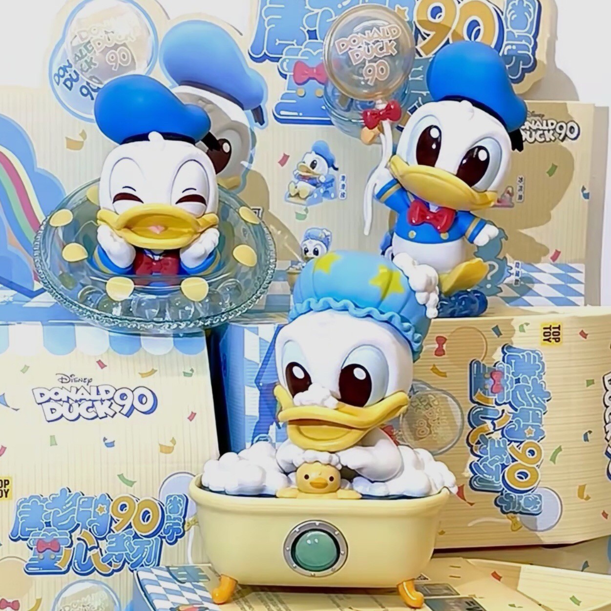 โมเดล ได้ 1 ตัว | Disney - Donald Duck 90th Anniversary Series by Top Toy