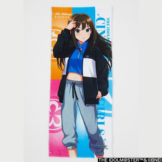 PRE-ORDER : The Idolmaster Cinderella Girls x R4G 4th Face Towel with New Illustration