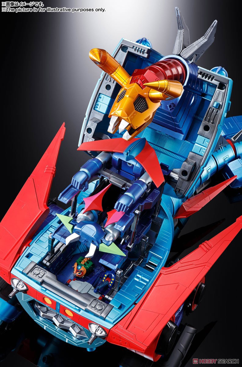 Soul of Chogokin - GX-100 Gaiking & Daiku Maryu (with Initial Release Bonus Item) by Bandai (มีกล่องน้ำตาล)