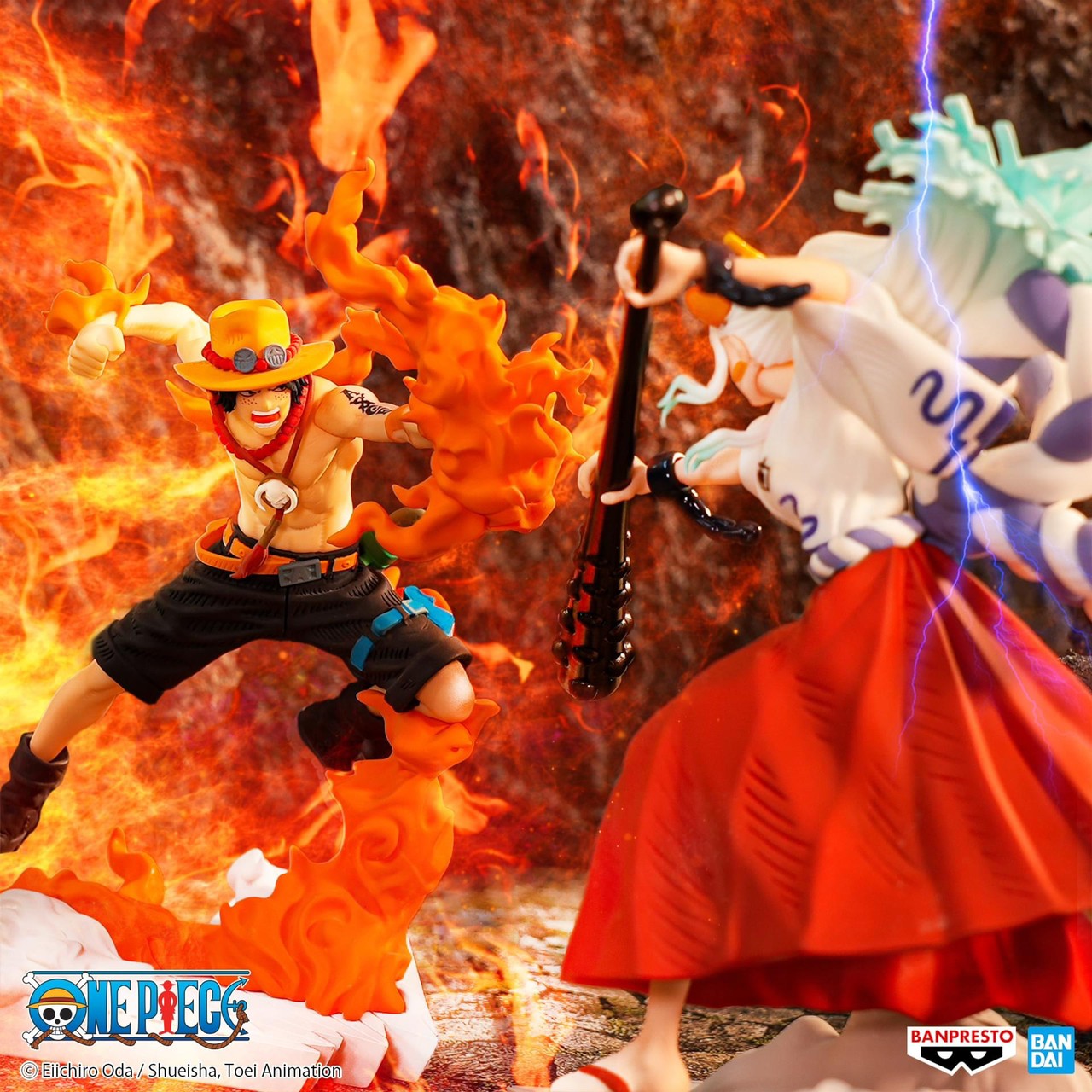 Pre-order : ONE PIECE SENKOZEKKEI -PORTGAS.D.ACE- / -YAMATO-