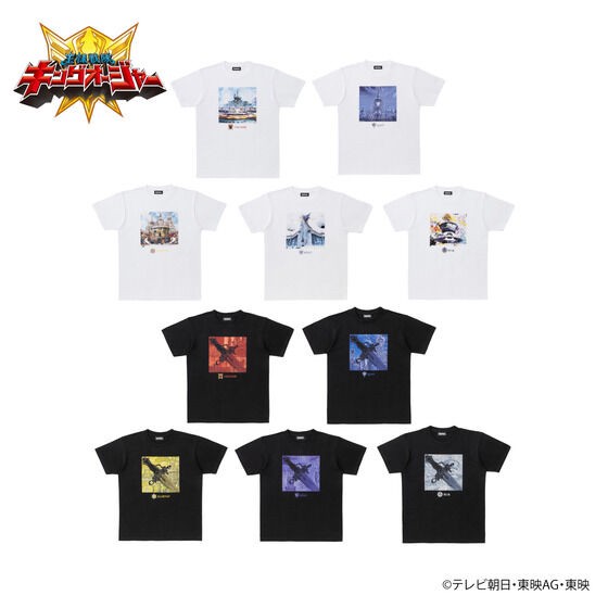 PRE-ORDER : Ohsama Sentai King-Ohger Full Graphic T-shirt (10 types in total)