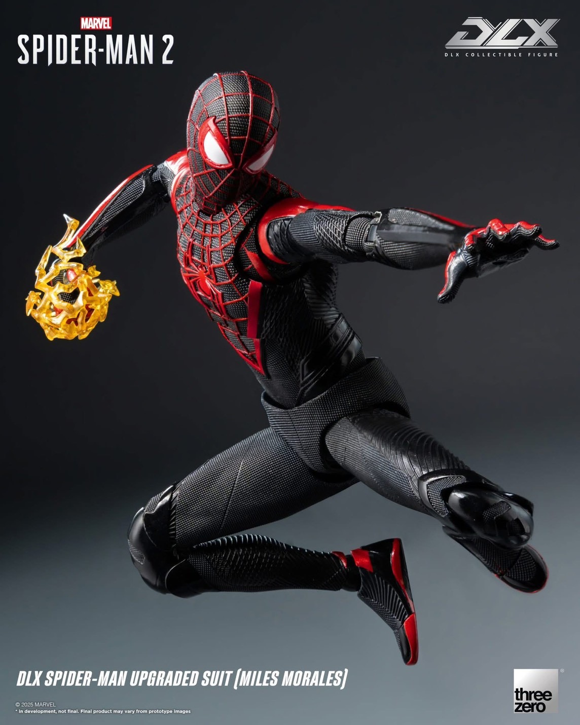 Pre-order : Marvel’s Spider-Man 2 DLX Spider-Man Upgraded Suit (Miles Morales) by Threezero