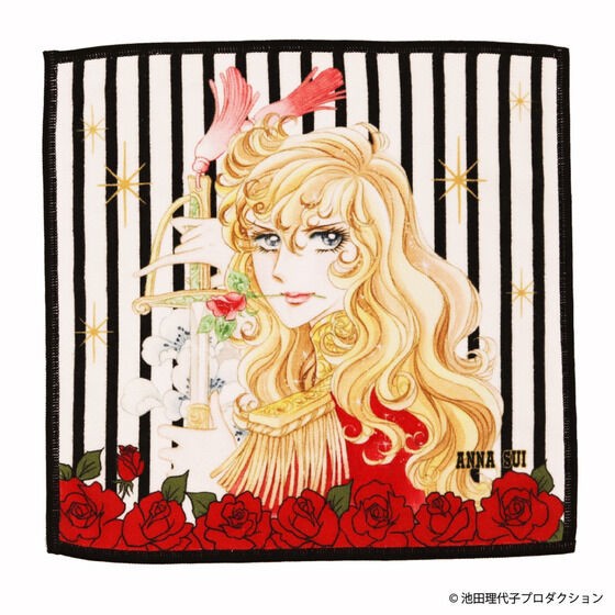 PRE-ORDER : Rose of Versailles ANNA SUI Smartphone Wiping Handkerchief