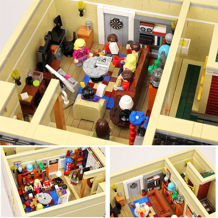 Urge UG 10189 Central Perk Big Bang Theory modular 4638pcs