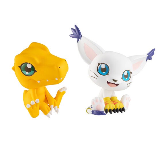 PRE-ORDER : Rukappu Digimon Adventure Agumon & Tailmon Set [Limited Benefits with Cushion]
