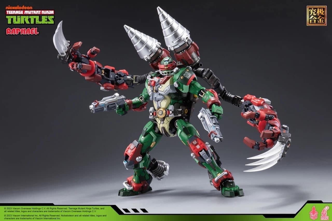 Pre-order : Teenage Mutant Ninja Turtles Raphael Diecast Action Figure by Heat Boys x XZOM SNAP