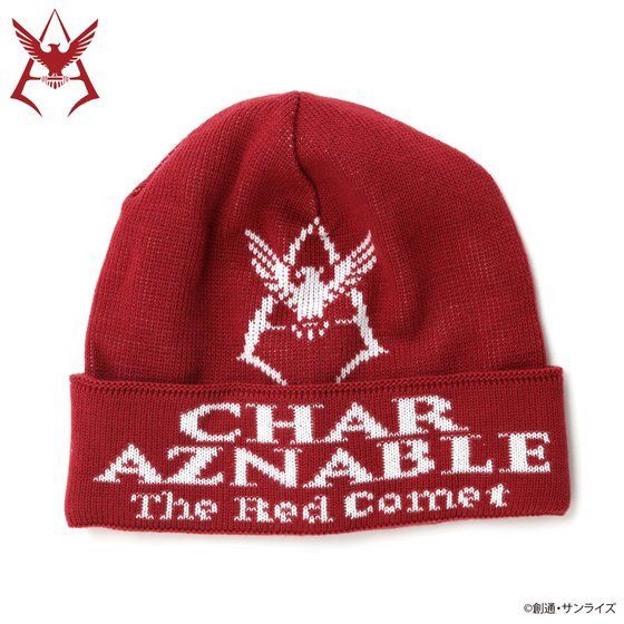 PRE-ORDER : Mobile Suit Gundam Char Mark Knit Cap