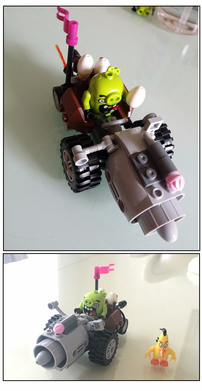 Lepin 19001 Angry Birds Piggy Car Escape 101pcs