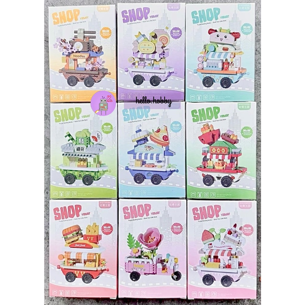 Mini Street - Biqikingdom M 438 - 446 - Food Truck Shop Vendor