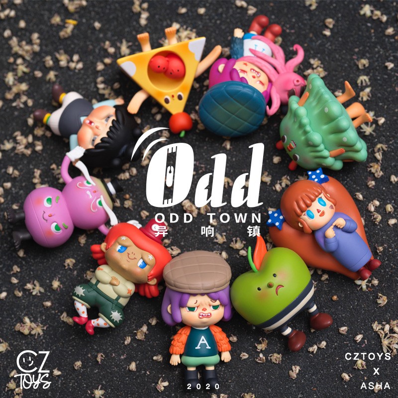 Blind Box - Odd Town by CZ Toys (Set of 8+1 secret)