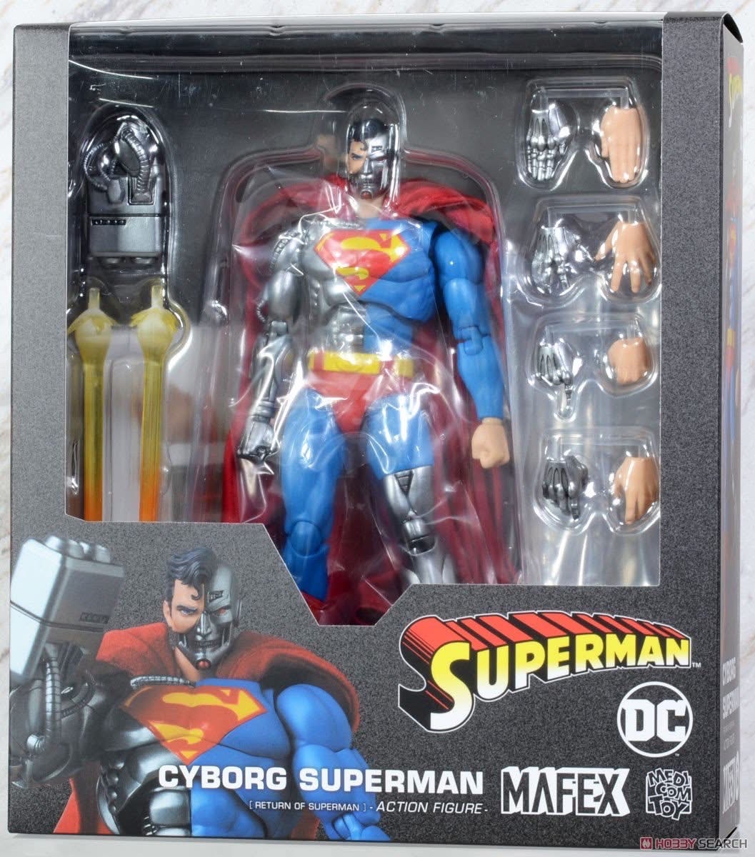 Pre-order : MAFEX Cyborg Superman (Return of Superman) by Medicom Toy (Reissue)