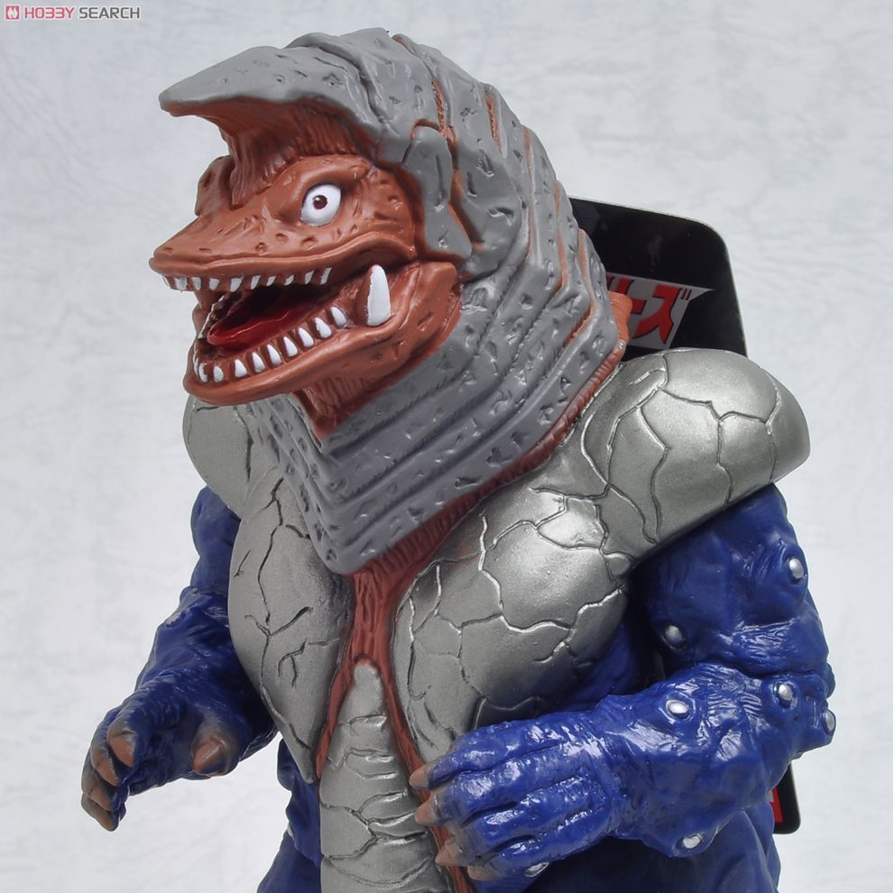 Ultra Monster Series - Ultraman Tiga No.03 Golza (peach face, white dots) 7” by Bandai