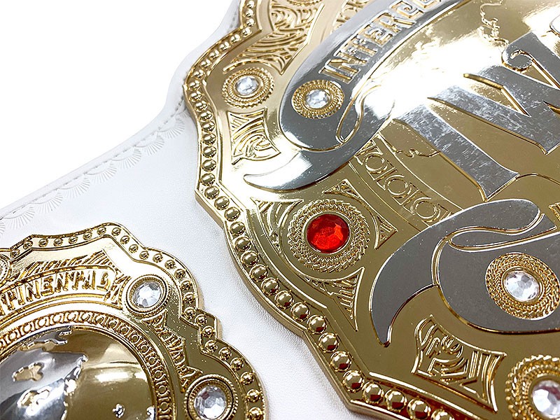 Pre-order : NEW JAPAN PRO-WRESTLING Replica Belt 2nd Generation IWGP Intercontinental Championship by 16 directions