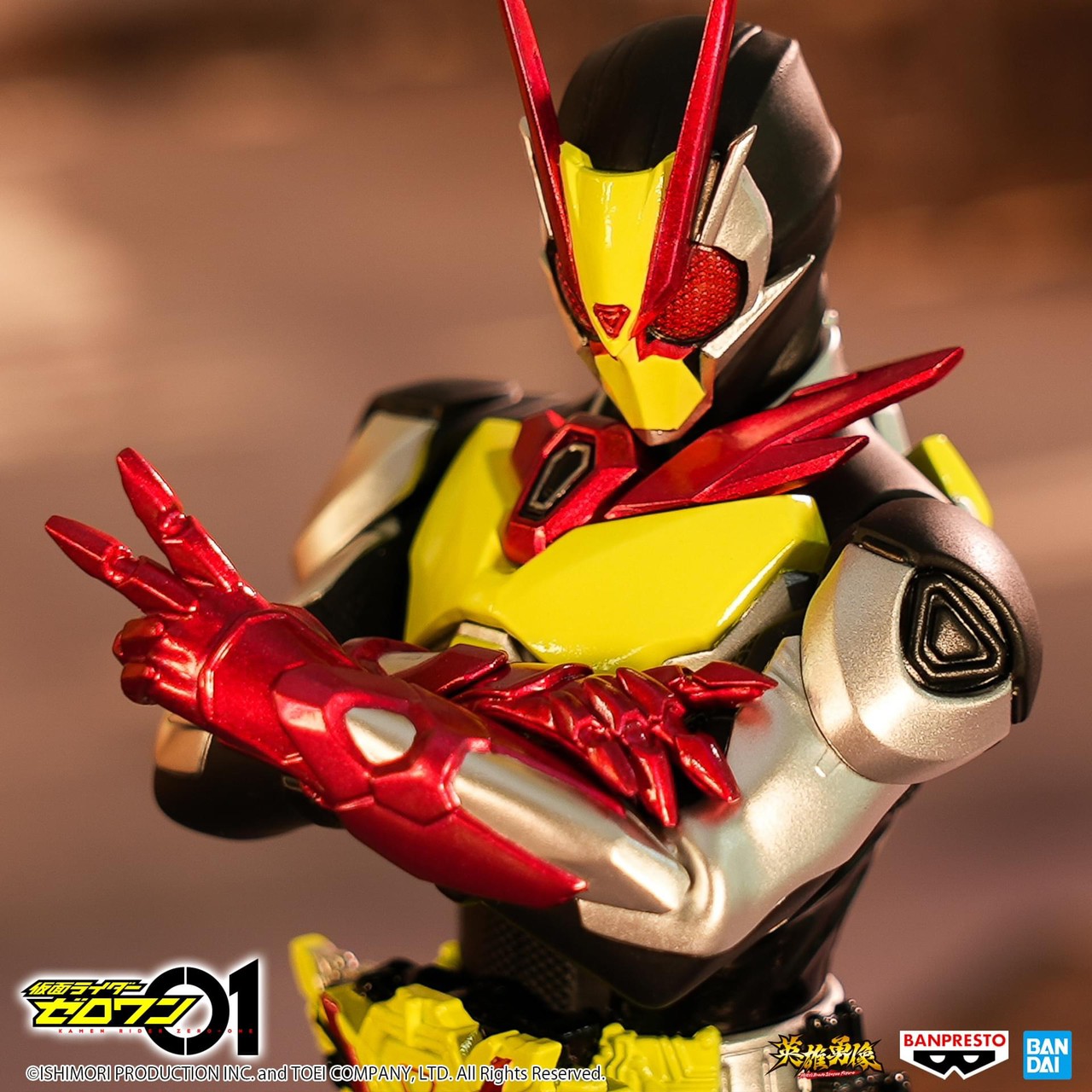 Pre-order : KAMEN RIDER ZERO-ONE HERO'S BRAVE STATUE FIGURE KAMEN RIDER ZERO-TWO (VER.A/B)