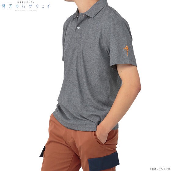 PRE-ORDER : Mobile Suit Gundam: Hathaway's Flash Muffy Polo Shirt
