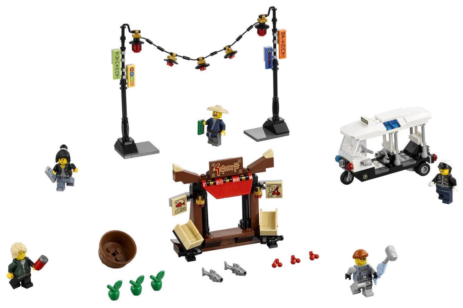 SY 954 Ninjago City Chase 272pcs