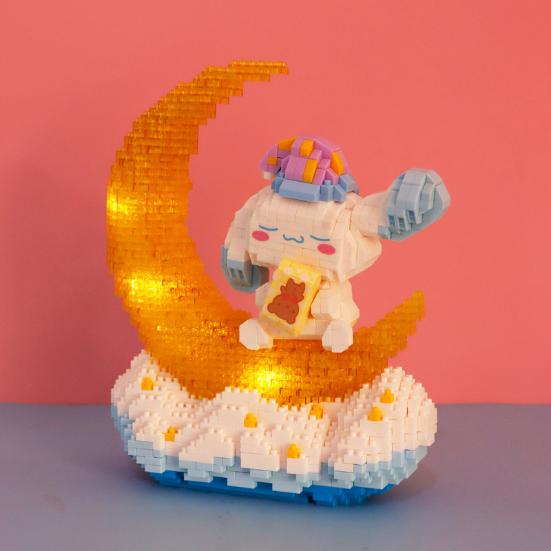 Gejia 6050 Sanrio Cinnamoroll sleeping 1613pcs