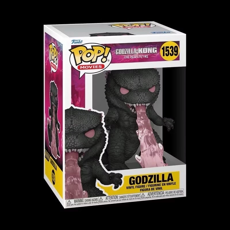 Godzilla - Funko POP! Movies Godzilla x Kong The New Empire - Godzilla with Heat-Ray (no.1539) Vinyl Figure by Funko